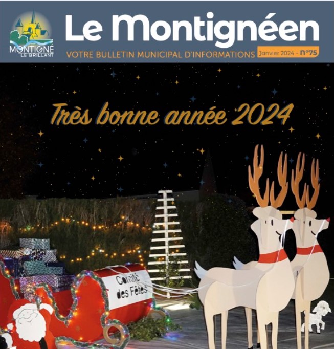 Le Montignéen n° 75 _ Janvier 2024