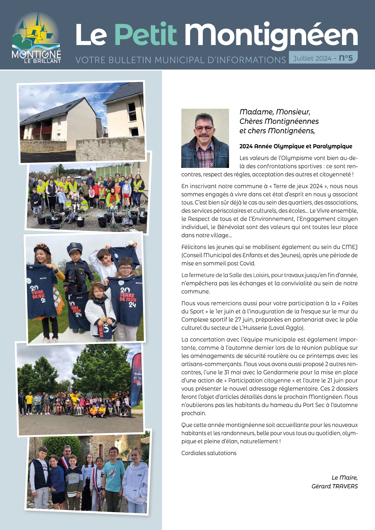 Le Petit Montignéen n°5 - juillet 2024